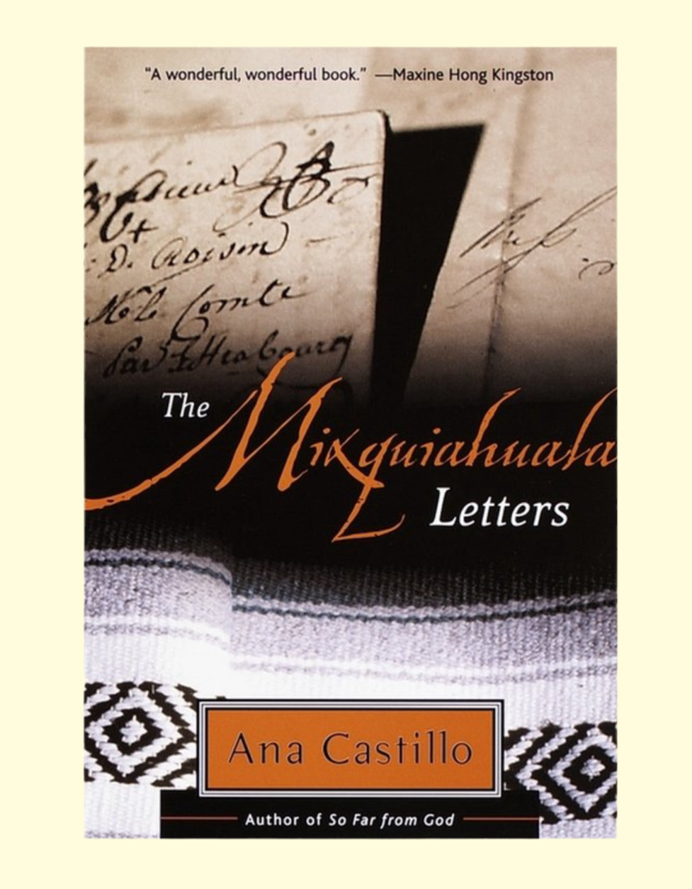 The Mixquiahuaha Letters