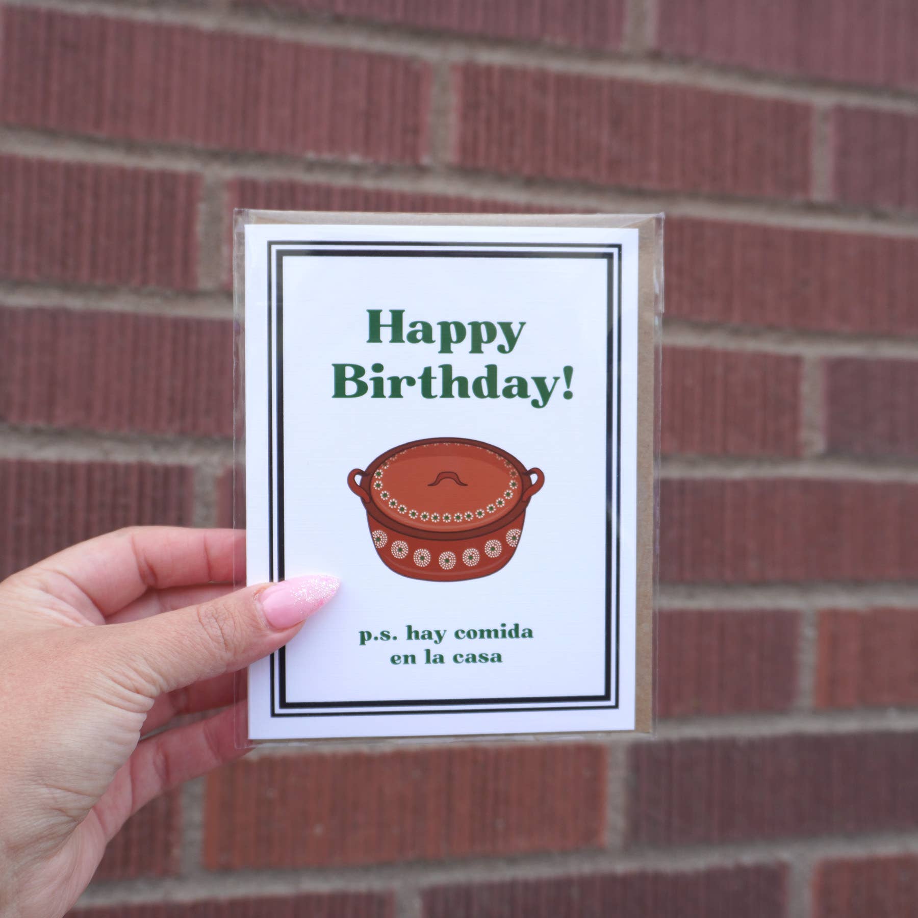 Hay Comida En La Casa Birthday Greeting Card