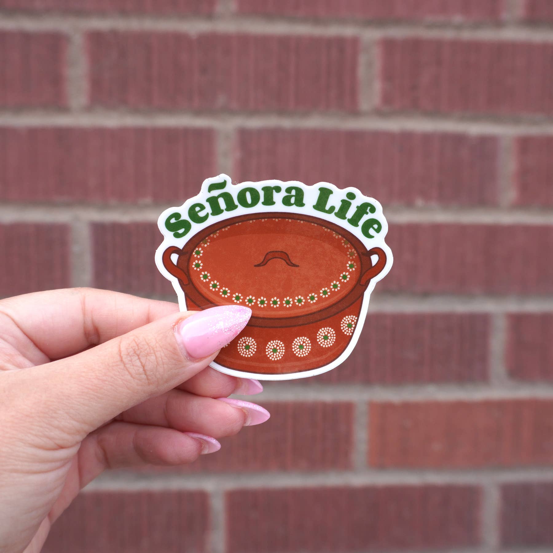 Señora Life Spanish Vinyl Sticker