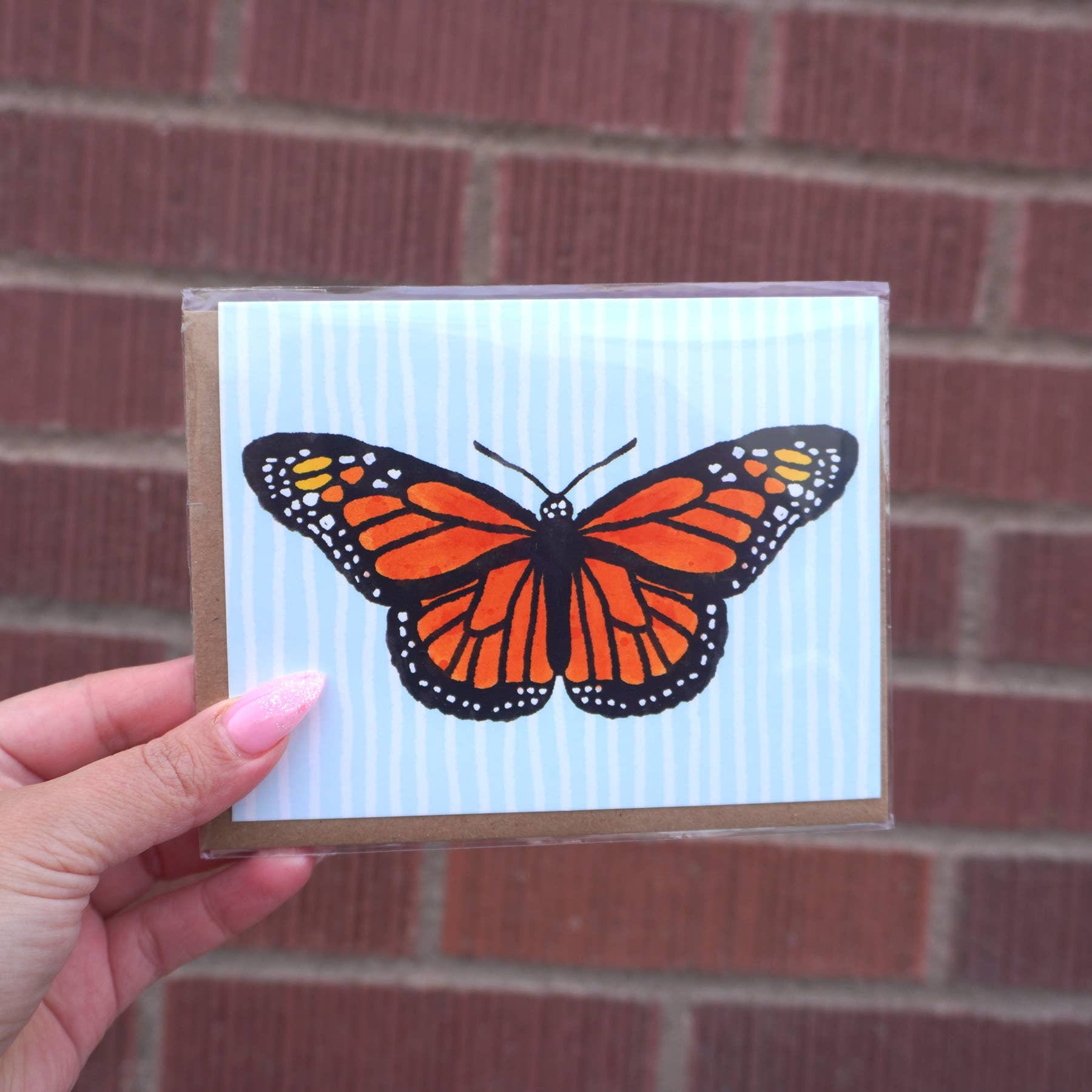 Monarch Butterfly Greeting Card