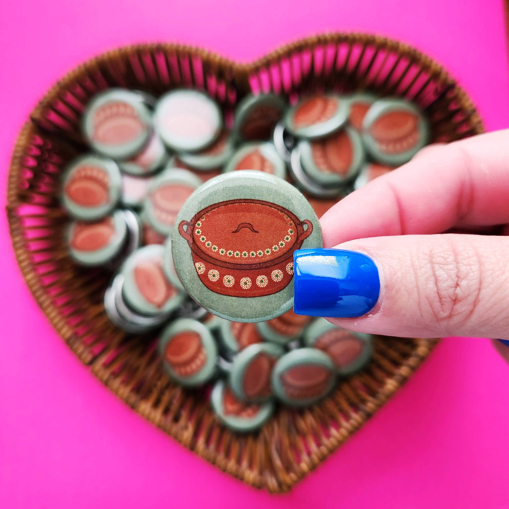 Señora Life Pin-Back Button