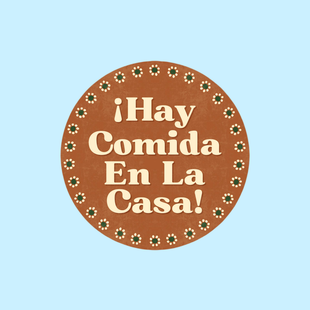 Hay Comida En La Casa Vinyl Sticker