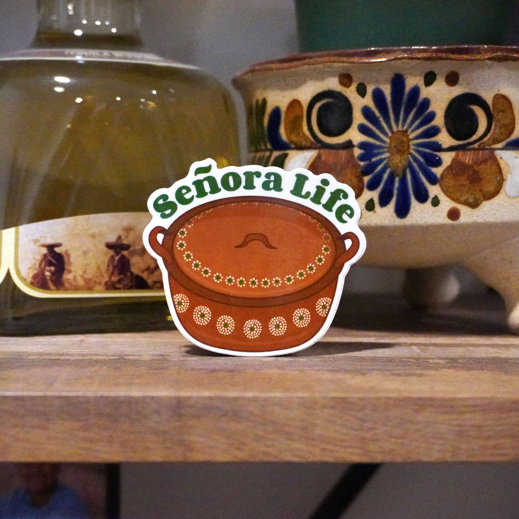 Señora Life Spanish Vinyl Sticker