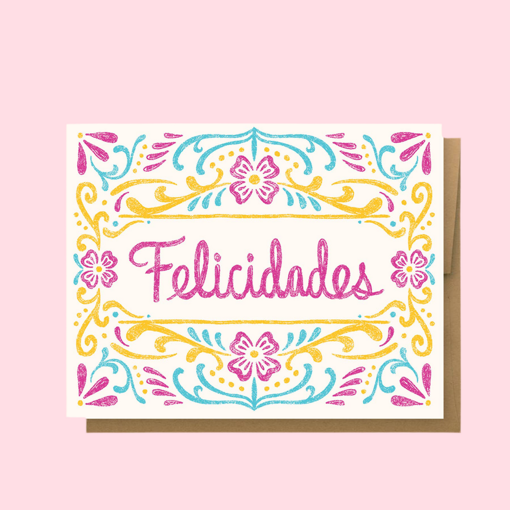 Felicidades Greeting Card