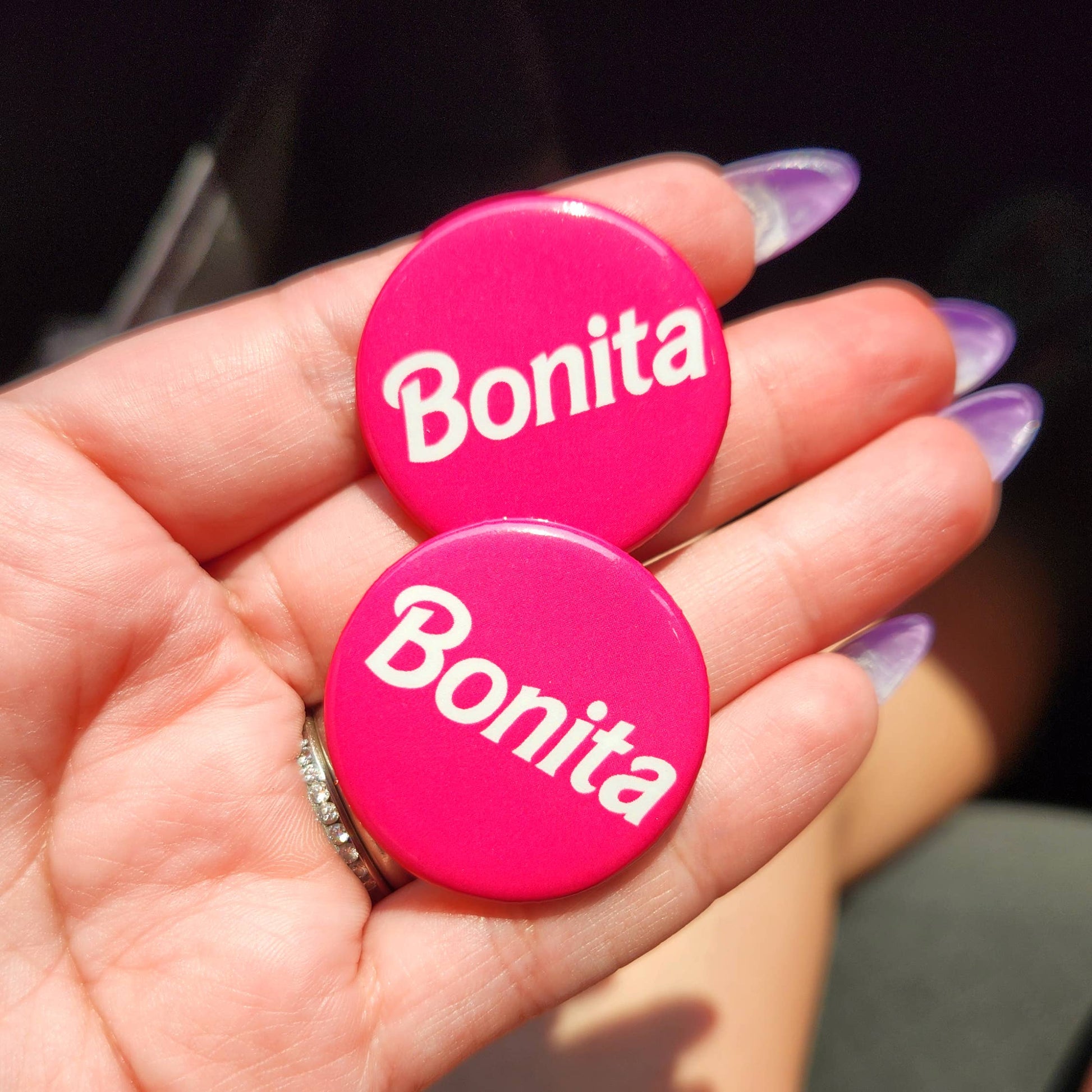 Bonita  Pin-Back Button