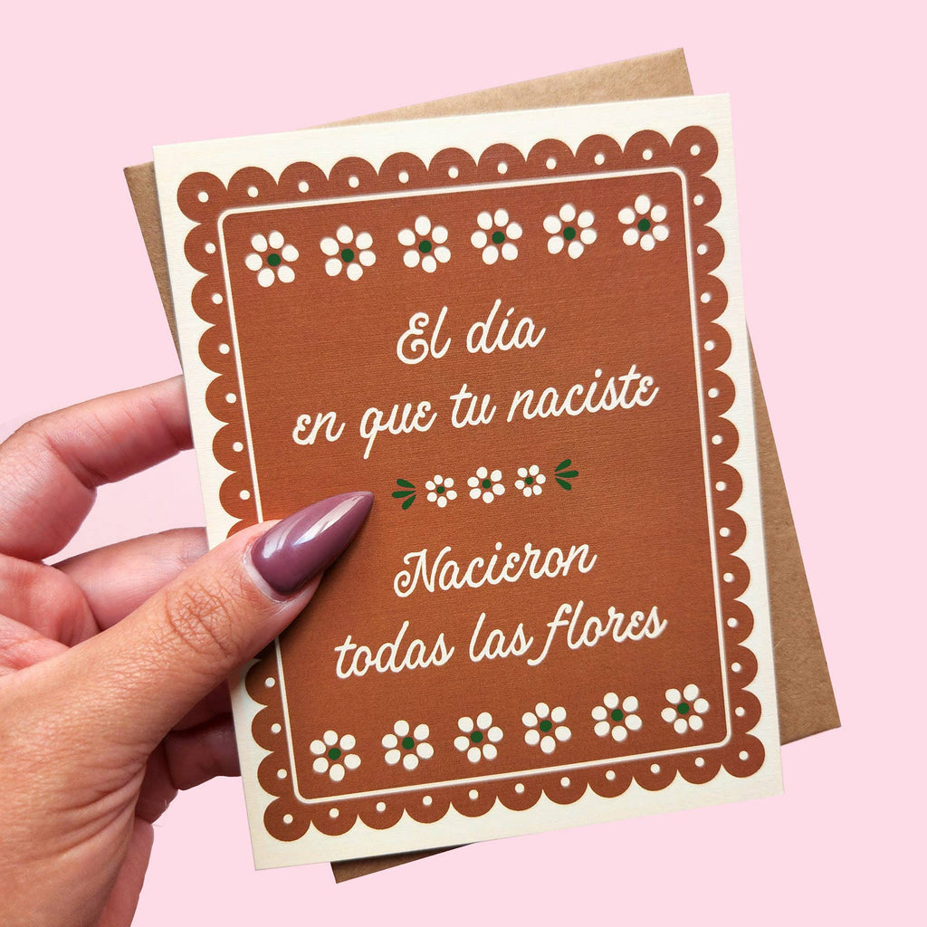 El Día en que tu Naciste Greeting Card