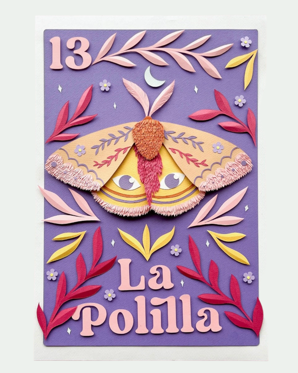La Polilla 11x14 Print