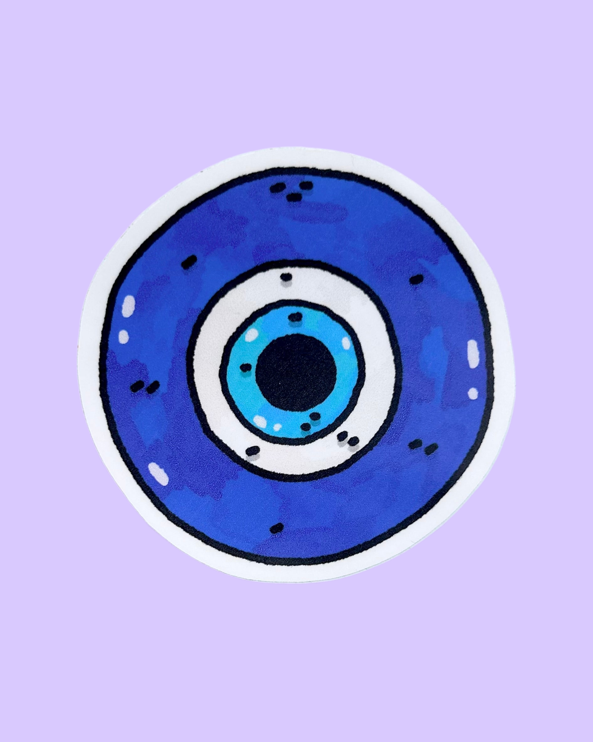 Evil Eye Vinyl Sticker