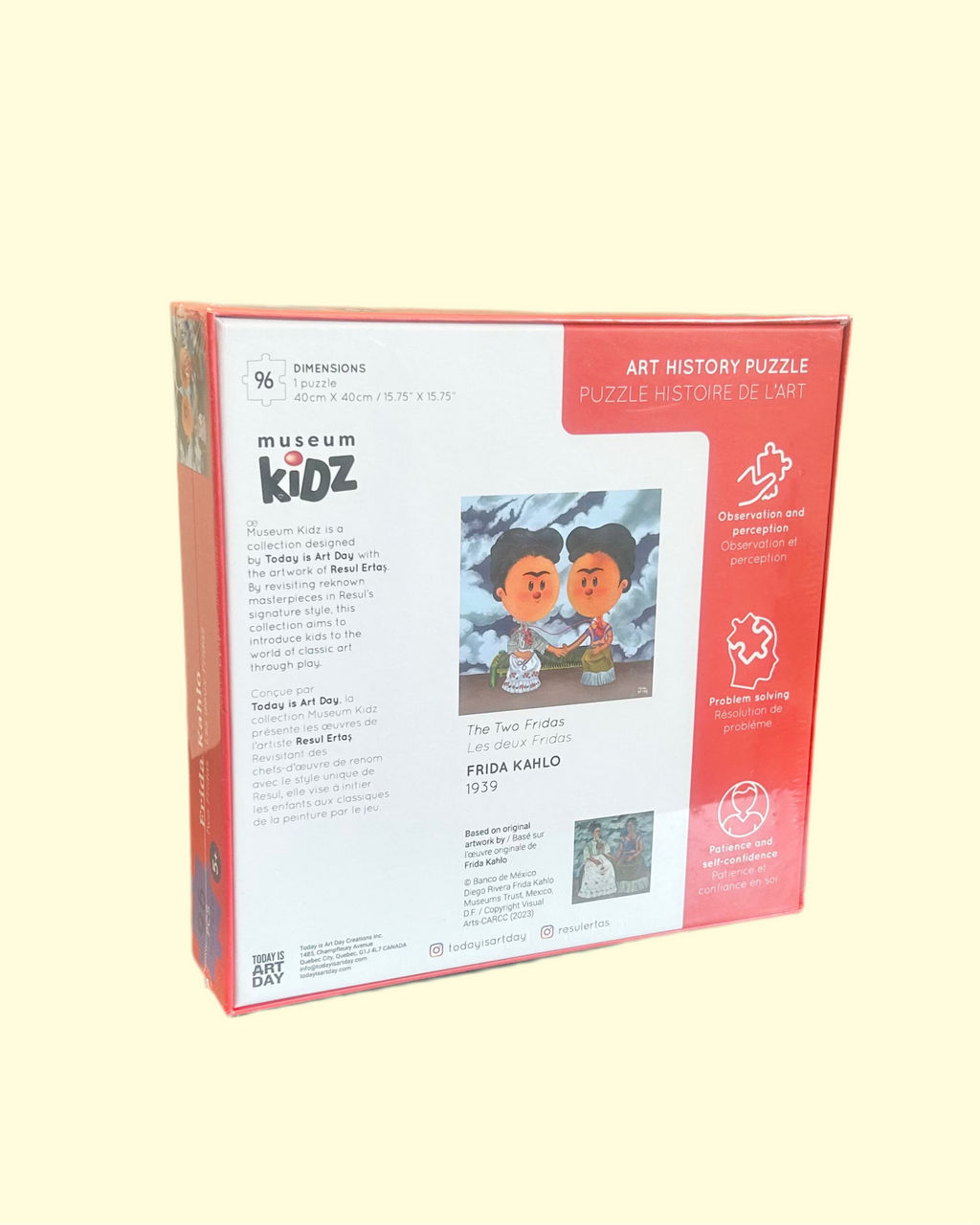 Kids Puzzle - Two Fridas