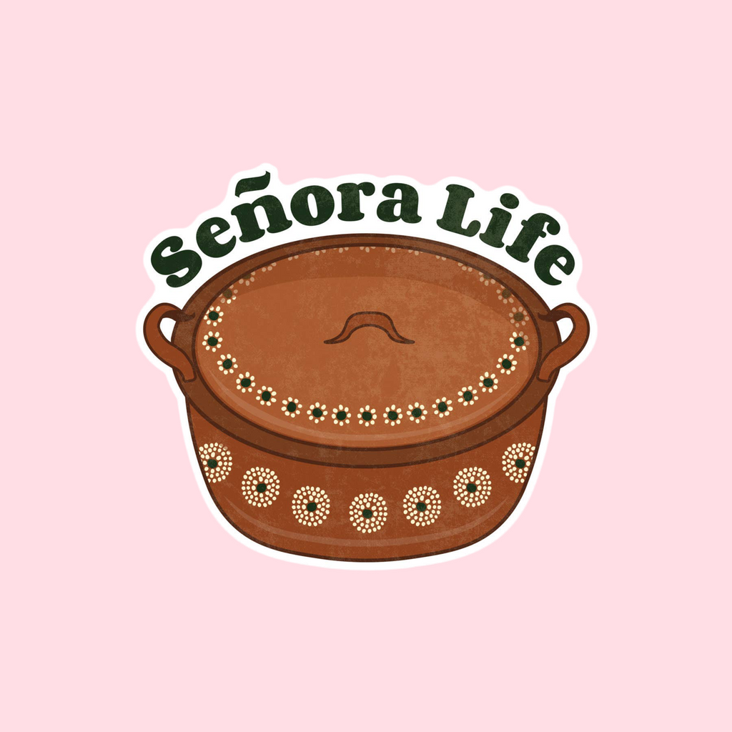 Señora Life Spanish Vinyl Sticker