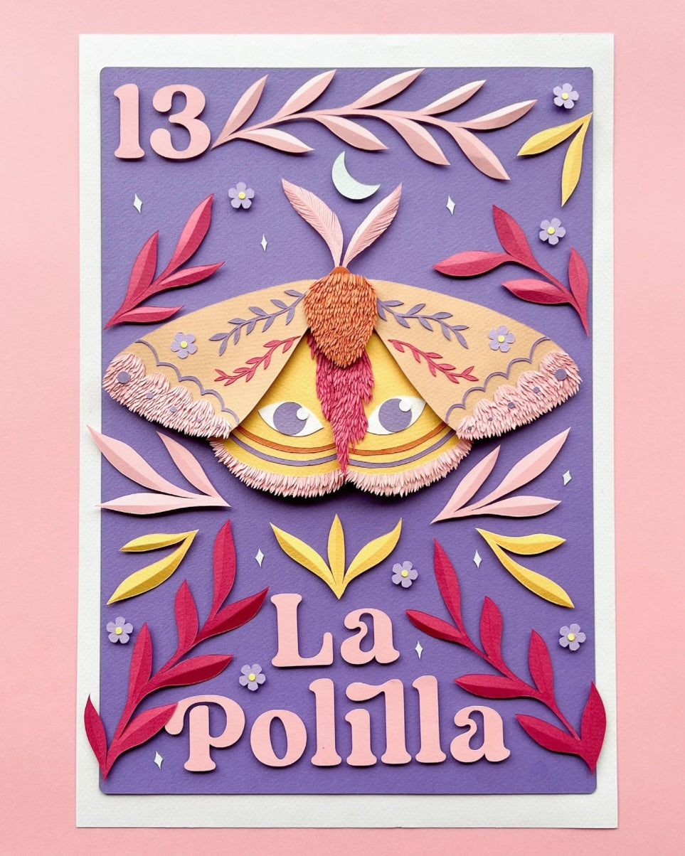 La Polilla 11x14 Print