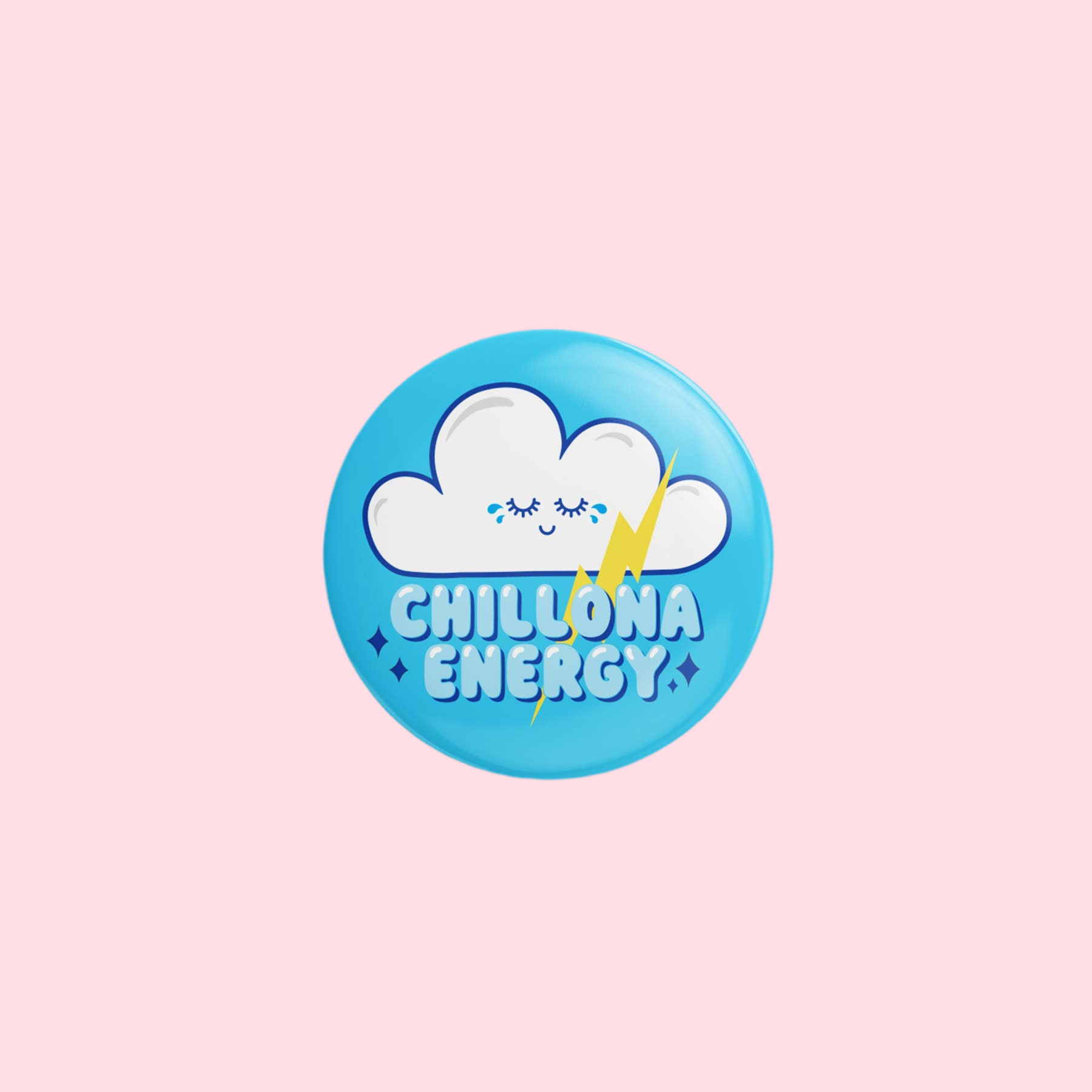 Chillona Energy Pin-Back Button