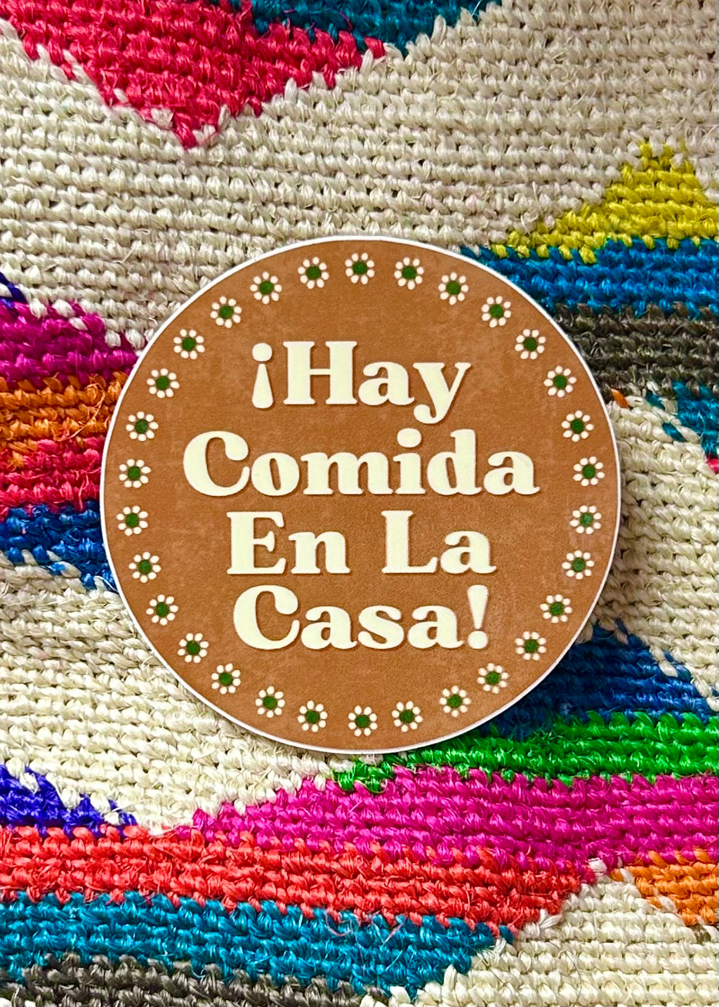 Hay Comida En La Casa Vinyl Sticker