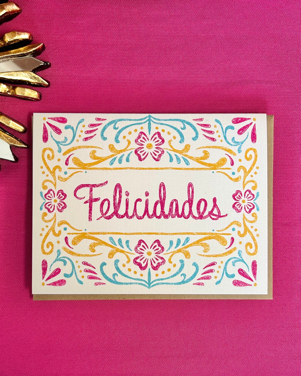 Felicidades Greeting Card