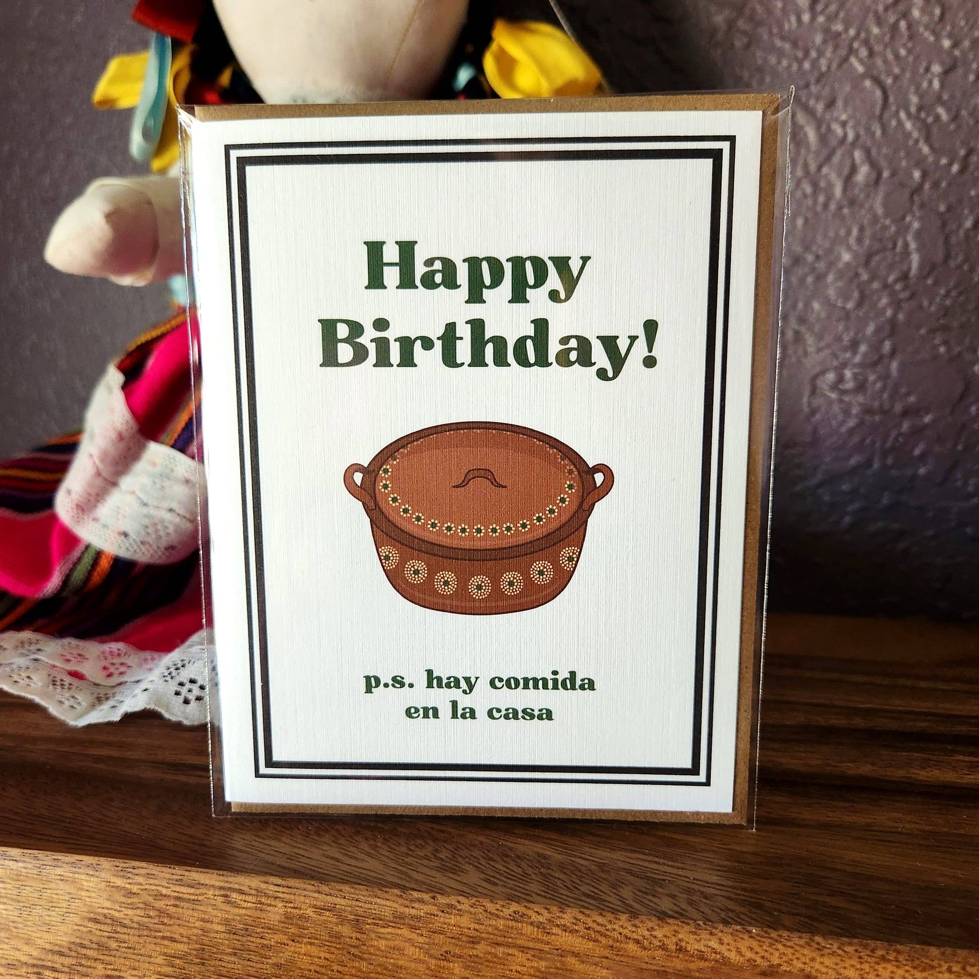 Hay Comida En La Casa Birthday Greeting Card